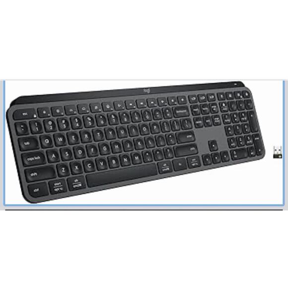 Logitech MX Keys S Wireless Keyboard Low Profile Fluid Precise Quiet